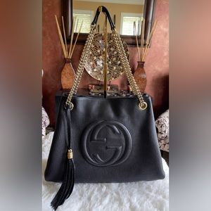Gucci SOHO Leather Chain Shoulder Bag